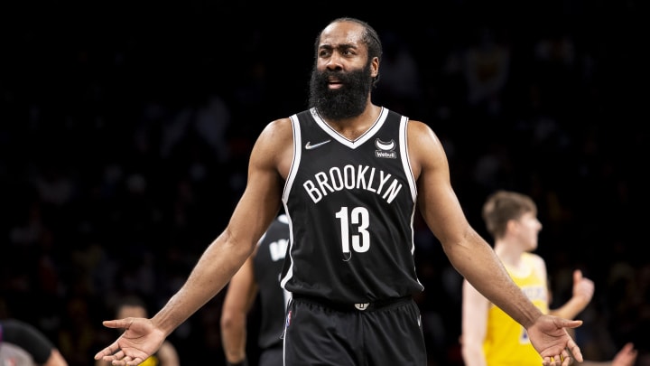 James Harden no está contento en los Nets