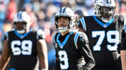 Jan 7, 2024; Charlotte, North Carolina, USA;  Carolina Panthers quarterback Bryce Young (9) on the field in the second quarter at Bank of America Stadium. Mandatory Credit: Bob Donnan-USA TODAY Sports