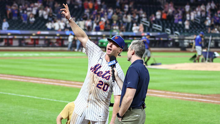 Pete Alonso hit a home run that started a thousand rants. 