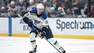 Blues winger Pavel Buchnevich