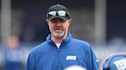 New York Giants defensive coordinator Shane Bowen  