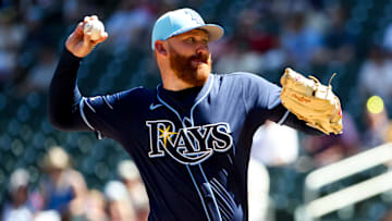 Tampa Bay Rays pitcher Zack Littell