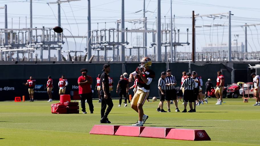 49ers practice