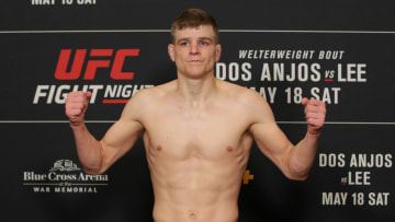 May 17, 2019; Rochester, NY, USA; Grant Dawson during weigh ins for UFC Fight Night at Blue Cross
