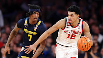 Marquette v St. John's; St. John's basketball wing RJ Luis
