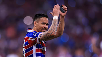 O meia vem sendo um dos amuletos do Leão na competição