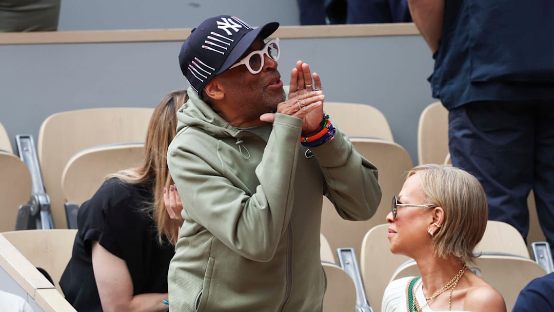 Spike Lee was asked about his support of Carlos Alcaraz at the 2025 French Open final.