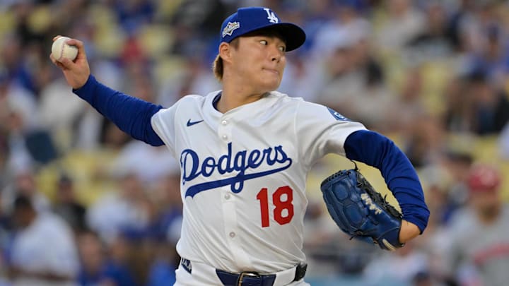 Yoshinobu Yamamoto and the Dodgers look to sweep the Phillies on Wednesday night.