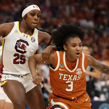 Rori Harmon (right) scored 26 points against UCLA last Wednesday then had the game-winning shot against South Carolina on Thanksgiving. 