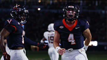 Virginia Cavaliers quarterback Chandler Morris