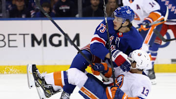 New York Islanders v New York Rangers, Matt Rempe