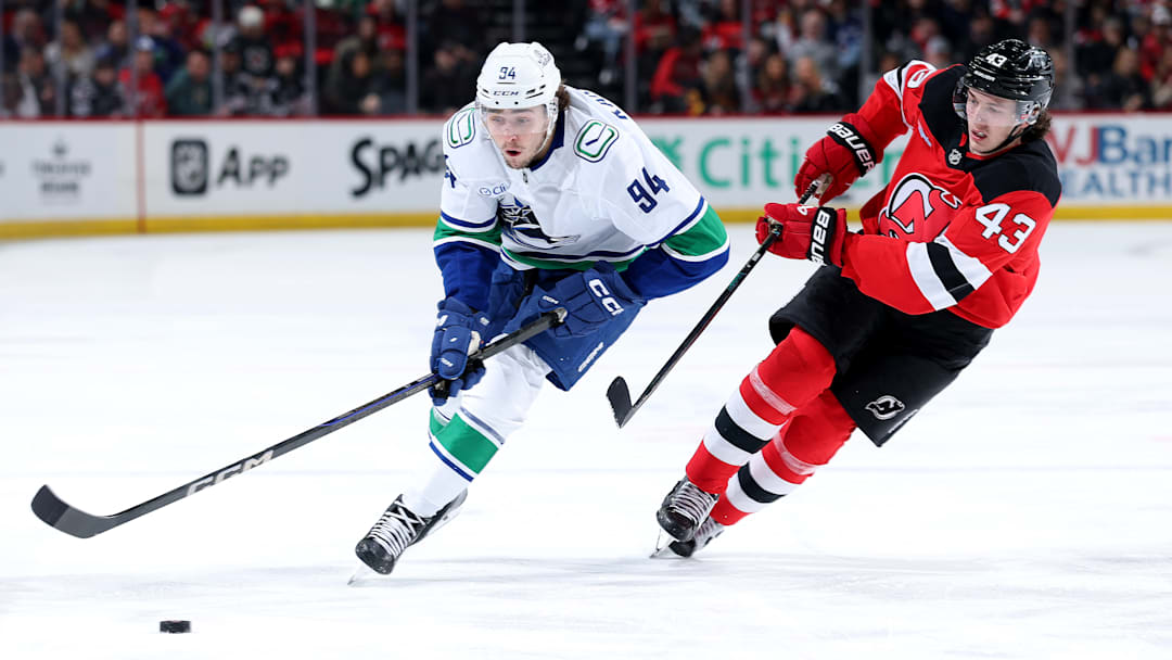 Vancouver Canucks v New Jersey Devils