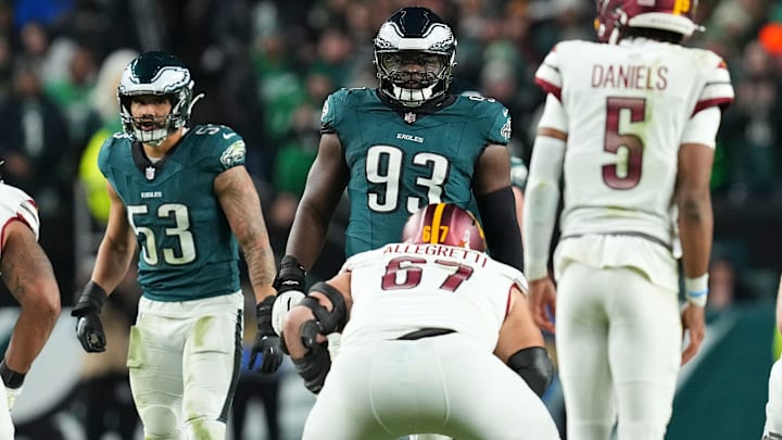 Zack Baun (L), Milton Williams (R) - Philadelphia Eagles