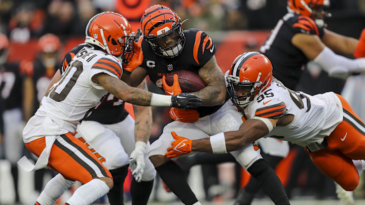 Greg Newsome II (left) and Myles Garrett (right) have been teammates since the former entered the NFL.
