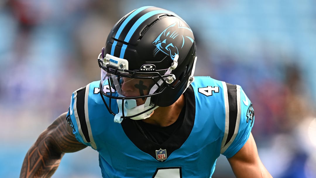 Carolina Panthers wide receiver Tetairoa McMillan Carolina Panthers wide receiver Tetairoa McMillan