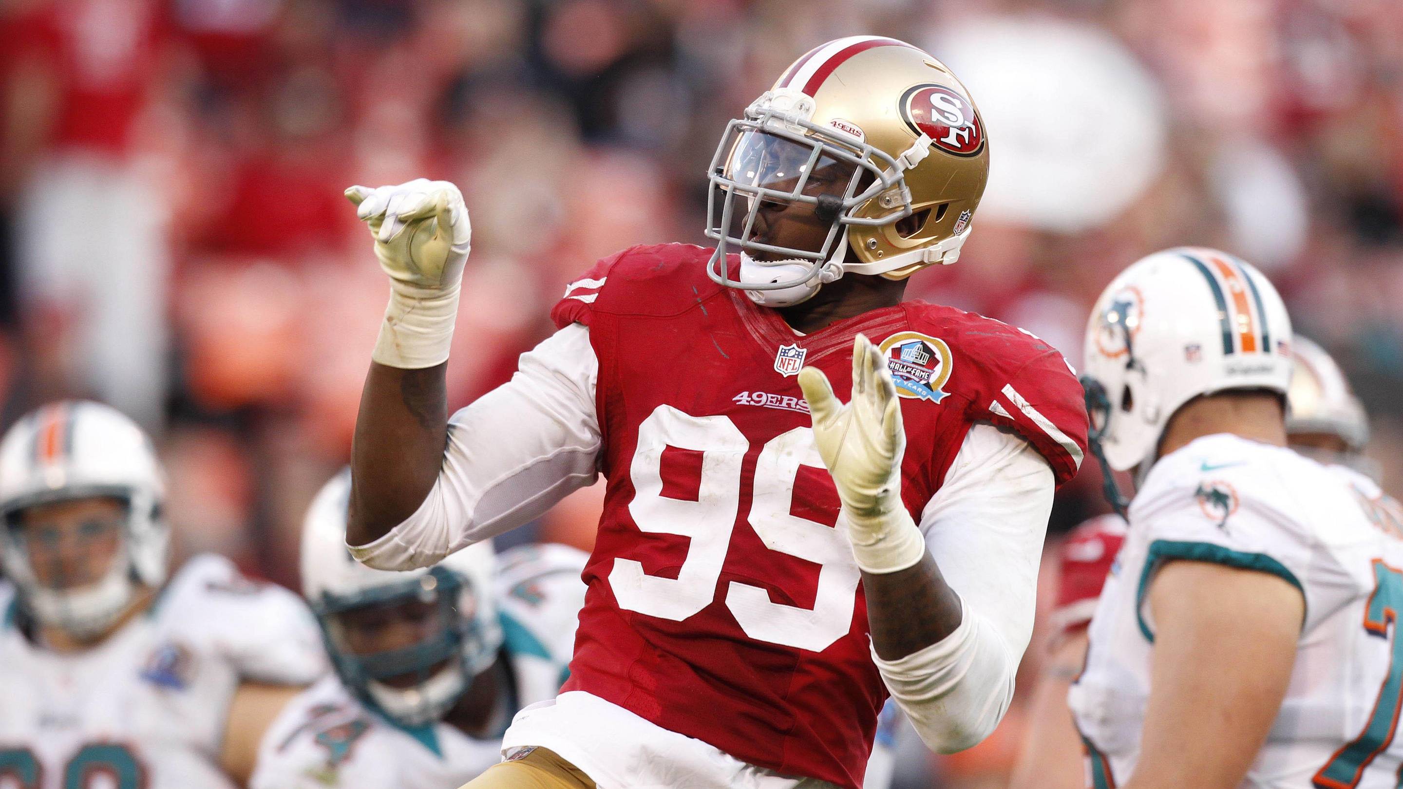 Jim Harbaugh shares heartfelt sentiments about Aldon Smith and his passing
