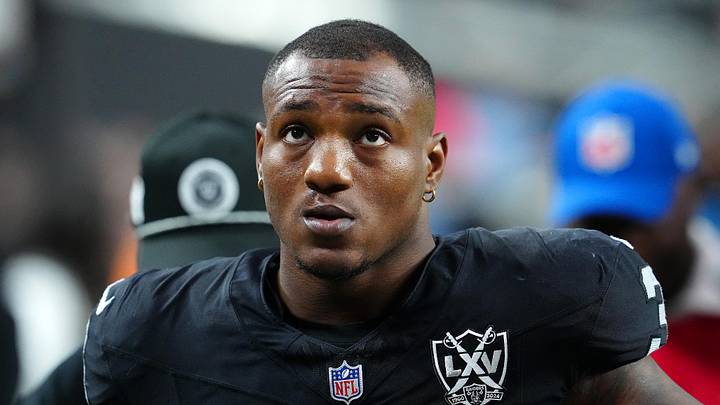 Former Las Vegas Raiders running back Zamir White