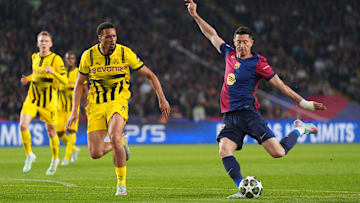 FC Barcelona v Borussia Dortmund - UEFA Champions League 2024/25 Quarter Final First Leg