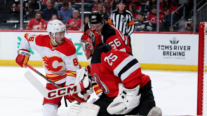 Calgary Flames v New Jersey Devils