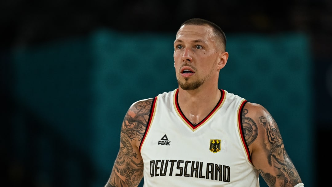 Germany's Daniel Theis (pictured) during 2024 Olympics