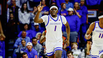 Boise State Broncos forward O'Mar Stanley.