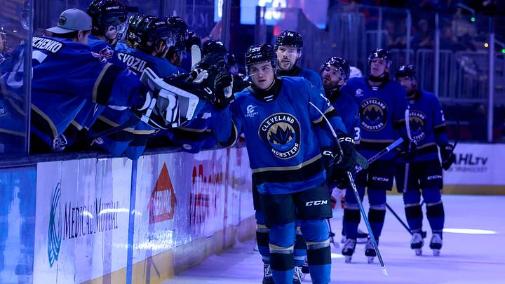 AHL: APR 19 Grand Rapids Griffins at Cleveland Monsters