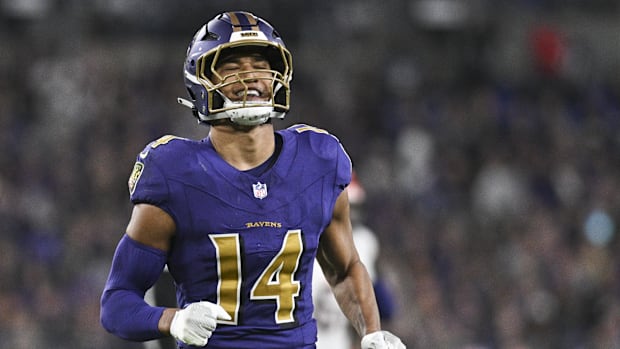 Baltimore Ravens safety Kyle Hamilton