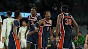 The Auburn Tigers defeated Oregon, 84-73, to open the Players Era Championship.