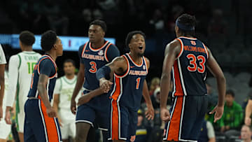 The Auburn Tigers defeated Oregon, 84-73, to open the Players Era Championship.