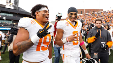 Nico Iamaleava, Holden Staes, Tennessee Volunteers