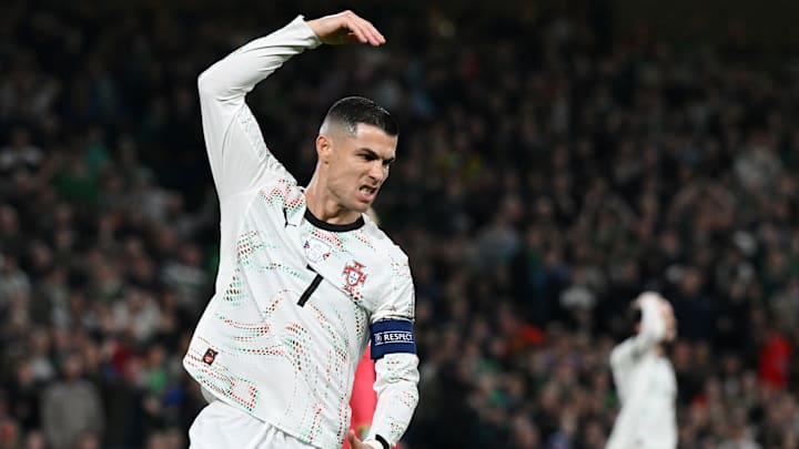 Flog gegen Irland vom Platz: Cristiano Ronaldo Flog gegen Irland vom Platz: Cristiano Ronaldo