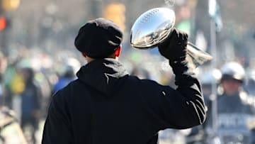Jalen Hurts, Philadelphia Eagles Super Bowl Championship Parade