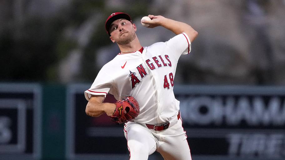 Los Angeles Angels pitcher Reid Detmers