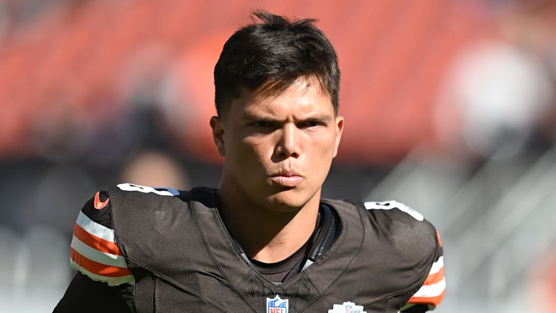 Cleveland Browns quarterback Dillon Gabriel