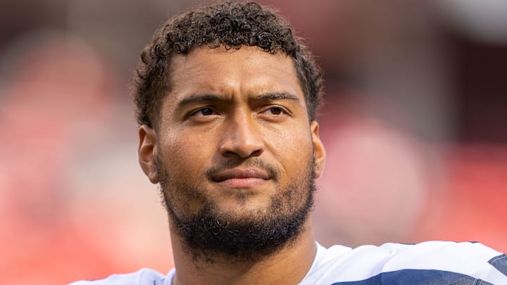 Carolina Panthers offensive tackle Stone Forsythe 