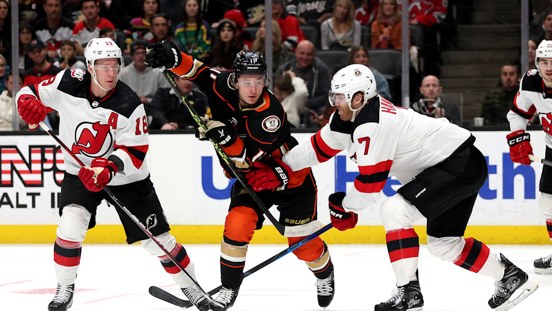New Jersey Devils v Anaheim Ducks