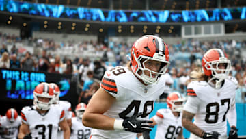 Carson Schwesinger: Cleveland Browns v Carolina Panthers - NFL Preseason 2025