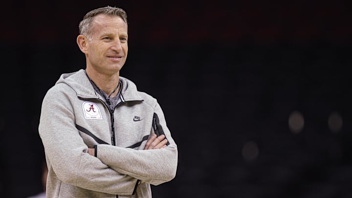 Alabama Crimson Tide head coach Nate Oats