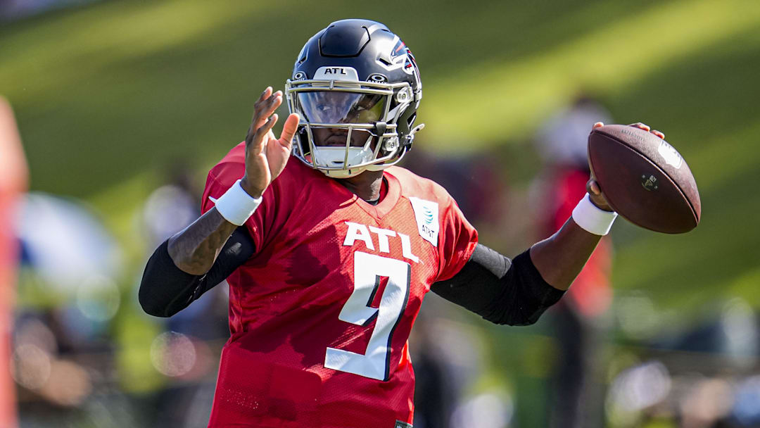 The Falcons have a major question mark holding them back