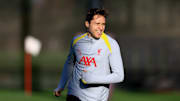 Liverpool FC Training Session And Press Conference - UEFA Champions League 2024/25 League Phase MD5
