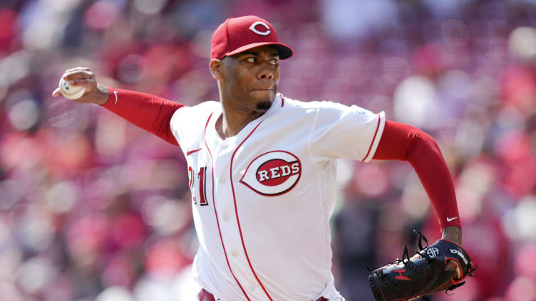 Cincinnati Reds pitcher Hunter Greene