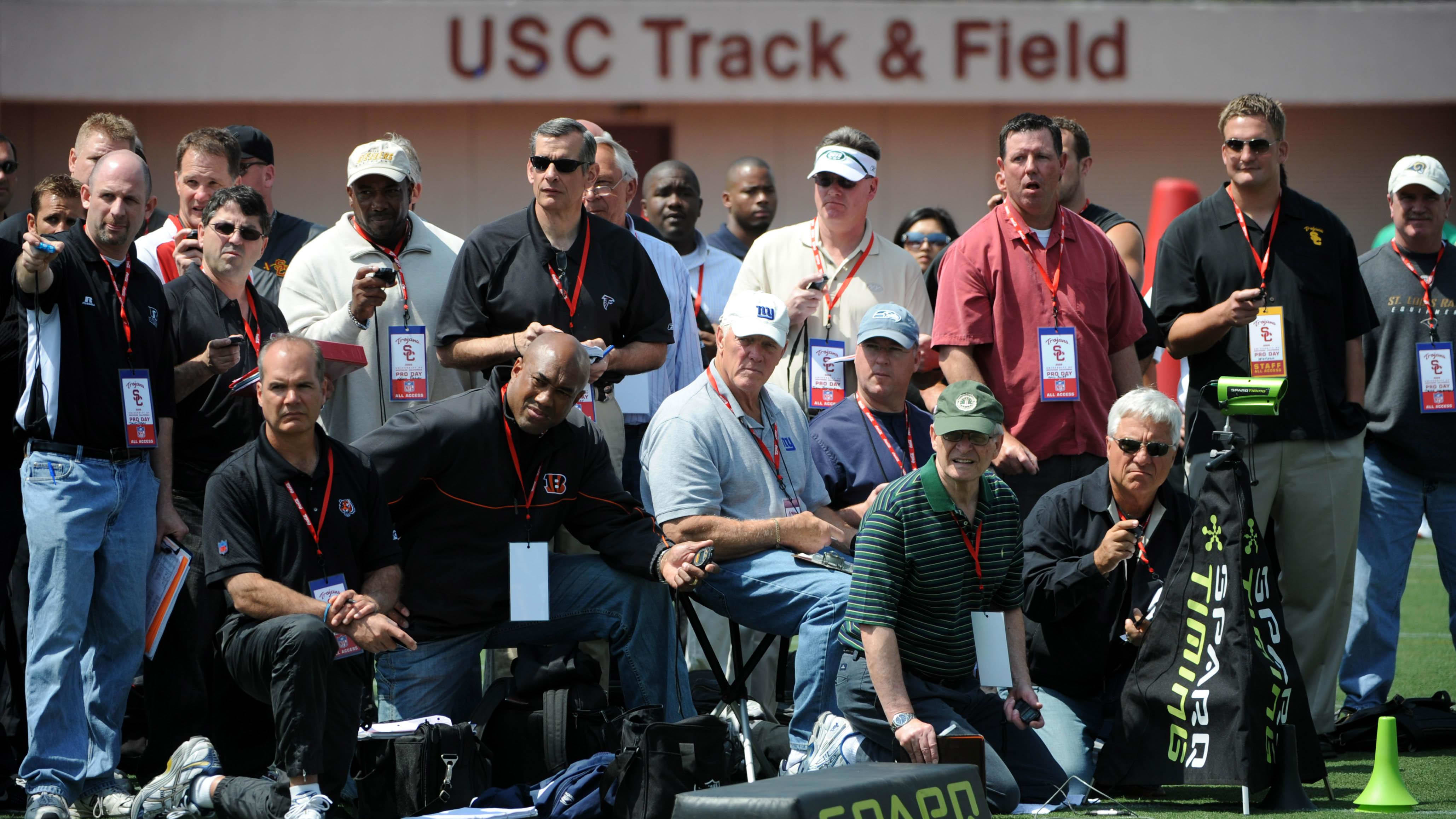 USC Pro Day Gathering