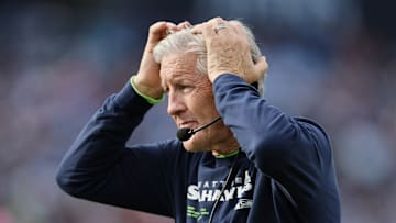 Pete Carroll with the Seattle Seahawks