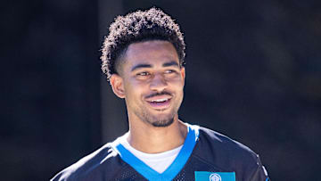 Carolina Panthers quarterback Bryce Young