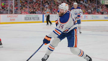 Edmonton Oilers defenseman Mattias Ekholm (14)