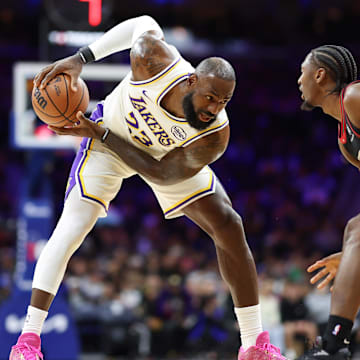 LeBron James had high praise for Tyrese Maxey after the Lakers’ win over the 76ers. 