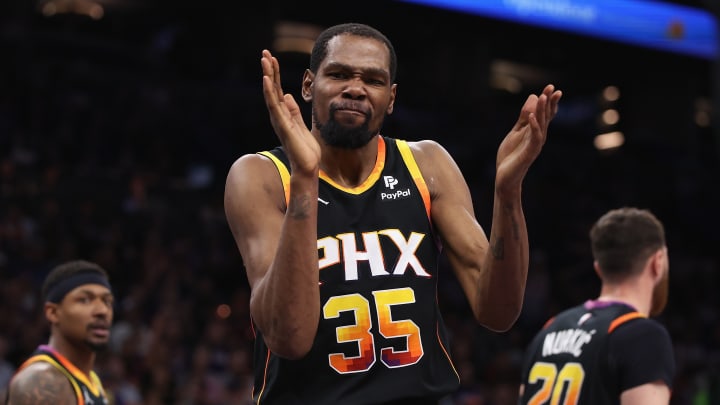 Durant promedió 41.3 % en triples la pasada campaña