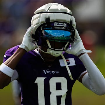 Minnesota Vikings star wideout Justin Jefferson.