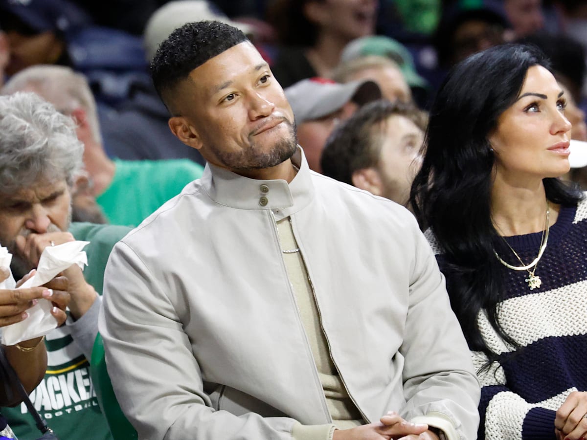 Who is Notre Dame head coach Marcus Freeman's wife Joanna?