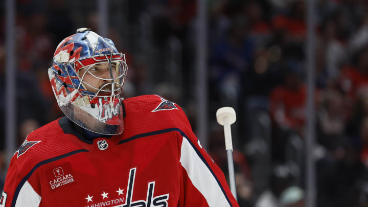 Charlie Lindgren, Washington Capitals Mandatory Credit: Geoff Burke-USA TODAY Sports